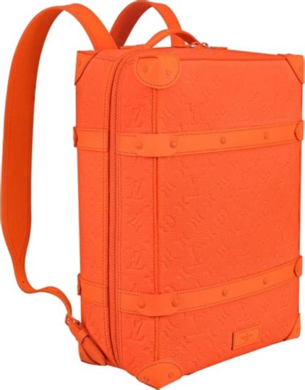 louis vuitton backpack orange